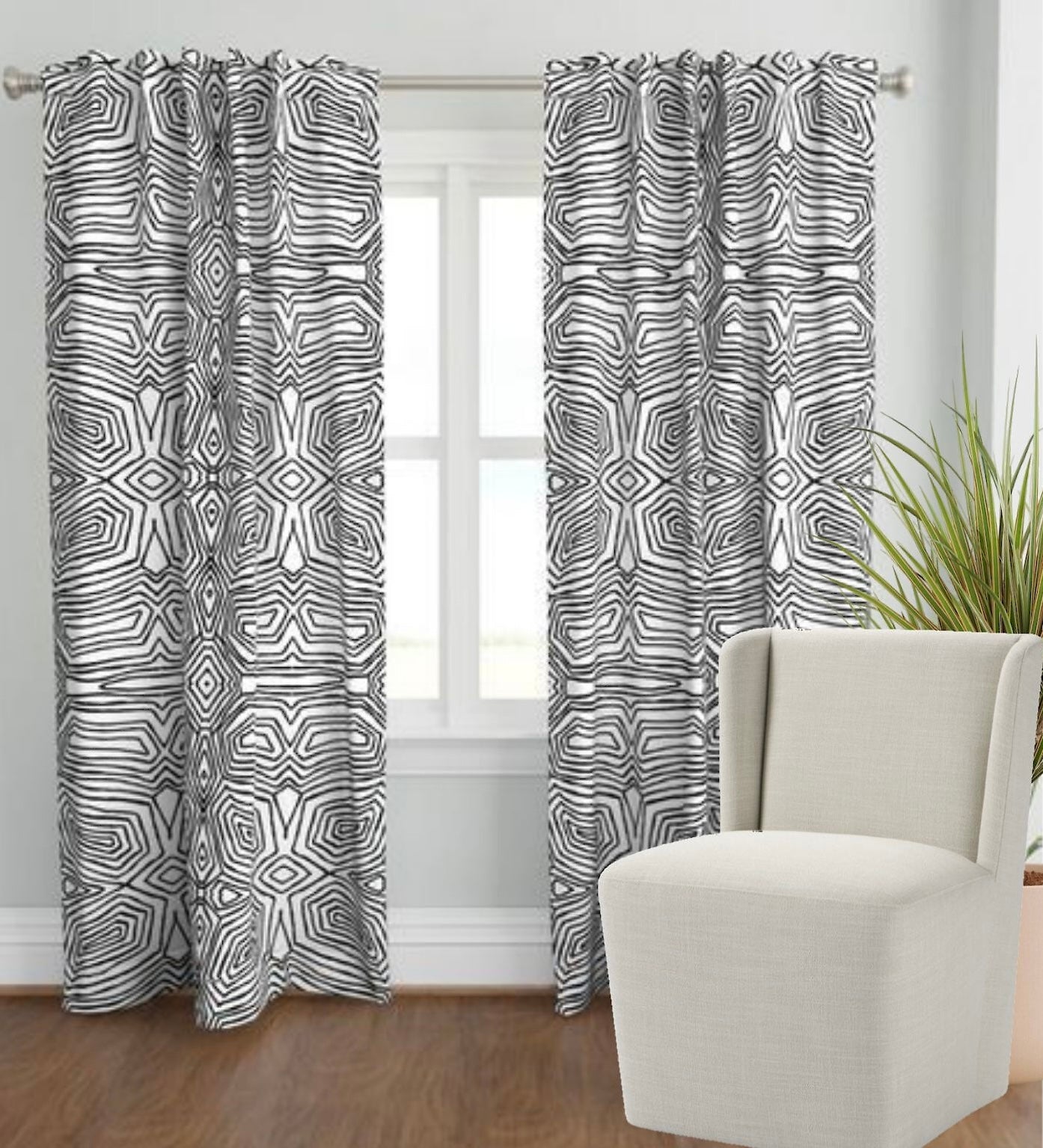 TORTUGA CURTAIN PANEL