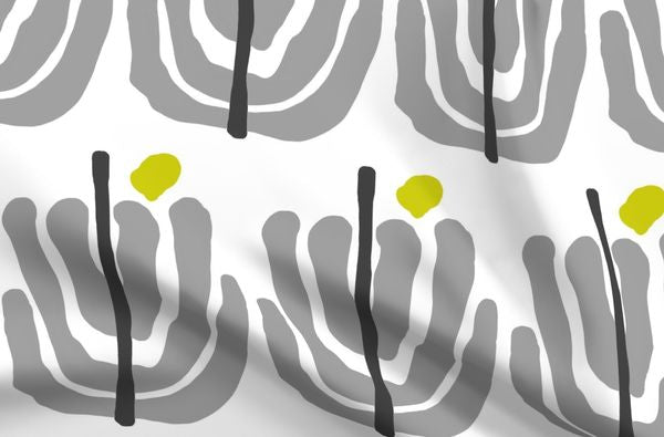 PLANTA GRIS FABRIC SAMPLE