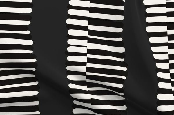 RAYAS NOIR FABRIC SAMPLE