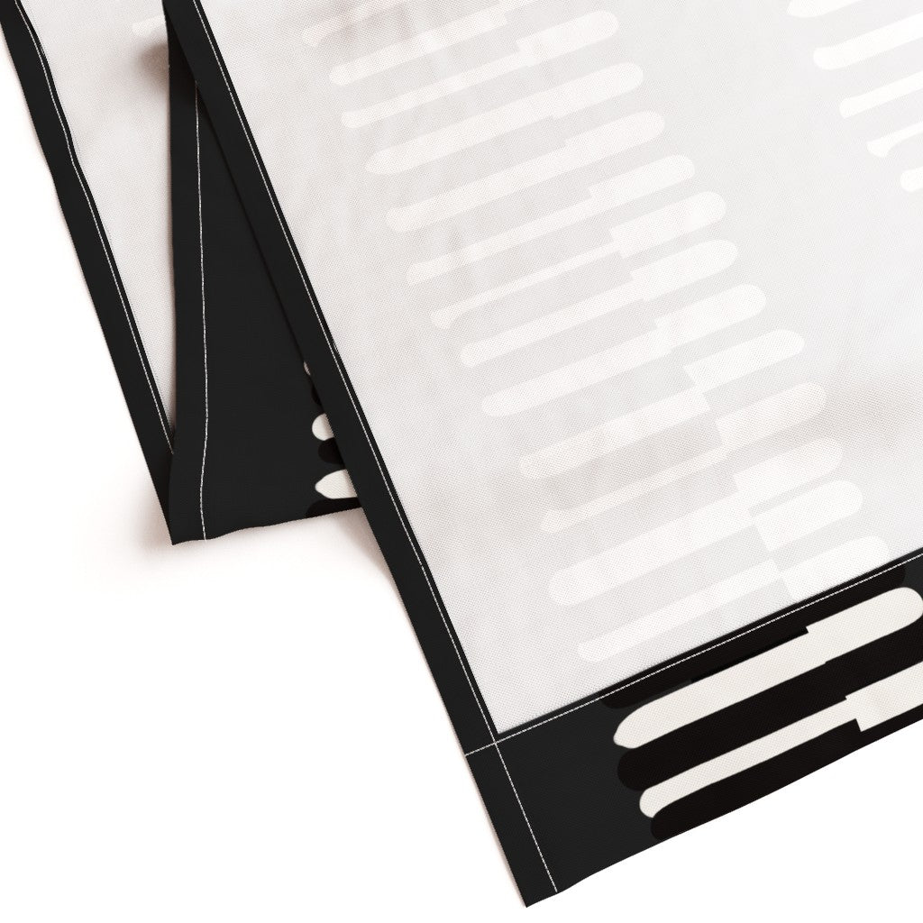 RAYAS NOIR CURTAIN PANEL