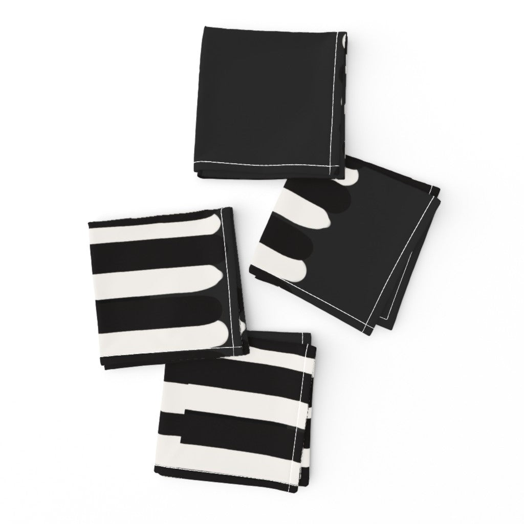 RAYAS NOIR COCKTAIL NAPKINS
