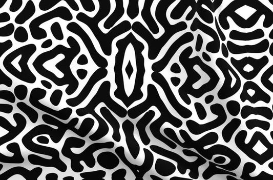 REFLECTIONS NOIR FABRIC SAMPLE