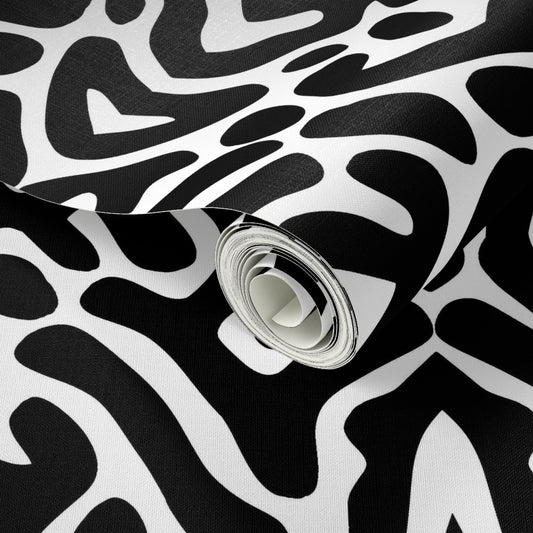 REFLECTIONS NOIR WALLPAPER