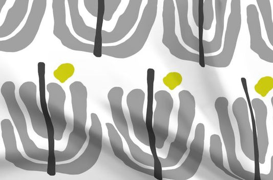 PLANTA GRIS FABRIC SAMPLE