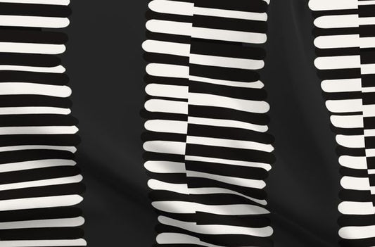 RAYAS NOIR FABRIC SAMPLE