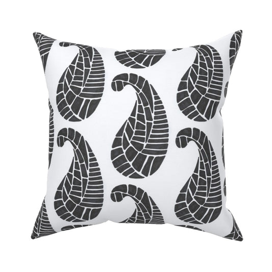 PAISLEY THROW PILLOW COVER