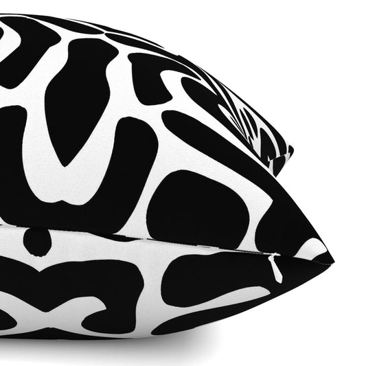 REFLECTIONS NOIR THROW PILLOW COVER