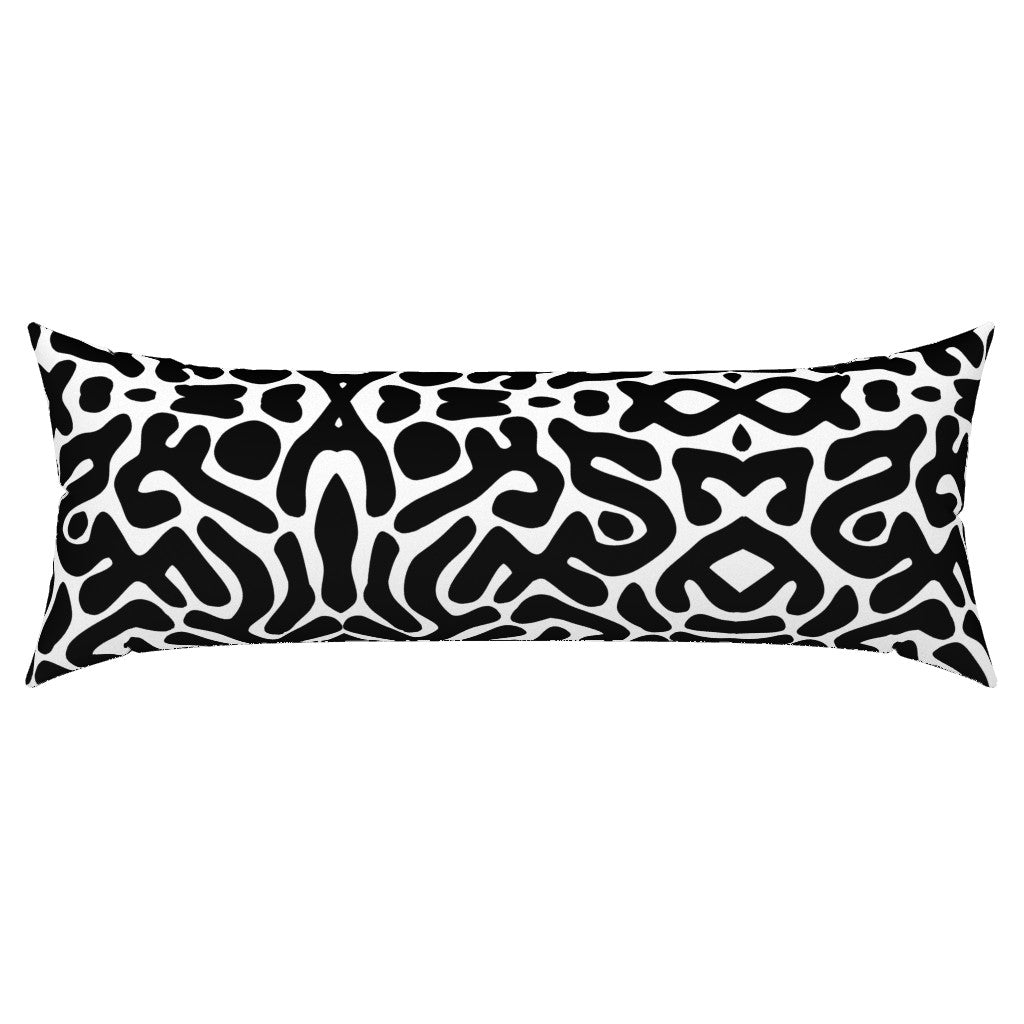 REFLECTIONS NOIR THROW PILLOW COVER